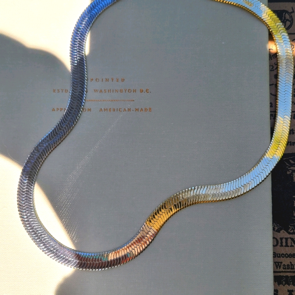 Silver and Gold Necklace